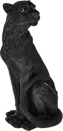 Design Toscano Pensive Panther Black Jaguar Statue by GreenHaven Gardens