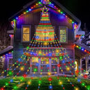 Onory 23FT Christmas Outdoor Waterfall Star String Lights, 860 LEDs, 8 Modes, Waterproof for Yard, Patio, Party Decorations by GreenHaven Gardens
