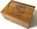 Mother's Day Gifts for Daughter - The Only Thing Better than Being Your Mom, Personalized Wooden Memory Boxes for Keepsakes Large, Acacia Wood Engraved Storage, Happy 1st Mothers Day, 11x8x4.75 in by TinyTreasures Baby Boutique