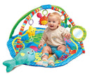 Baby Activity Play Gym Mats Ocean Park with Arches, Activity Toys, Animals Toys (L30 x W30 Inch) by TinyTreasures Baby Boutique