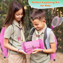 Bug Catcher Kit & Outdoor Explorer Kit for Kids, 10 Pcs Bug Catching Kit with Toy Cage, Backpack, Flashlight, Manifying Glass, Toy Net, Outdoor Exploration Toys Gift for Boys Girls 3-12 by TinyTreasures Baby Boutique