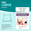 BraceAbility Pelvic Pro Support Belt - Patented, Original Prolapsed Uterus Brace for Women Treating Dropped Bladder, Uterine Prolapse, Vulvar Varicosities, Postpartum, Symphysis Pubis Dysfunction (L) by TinyTreasures Baby Boutique