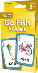 Teacher Created Resources Go Fish Vowels Flash Cards (EP62049), Medium by TinyTreasures Baby Boutique