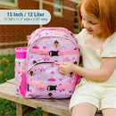 Wildkin ECO rPET 15-inch Kids Backpack – Sustainable, Padded, Adjustable – Ballerina by TinyTreasures Baby Boutique