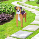Boxer Dog Planter Plant Pots,Cute Garden Dog Flower Planter,Dog Planters Birthday Gifts for Women,Office,Indoor/Outdoor Decor（9.45 * 8.54 * 13.23in） by GreenHaven Gardens