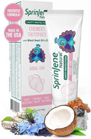 SprinJene Natural Kids Toothpaste, Bubblegum | Natural Children’s Toothpaste for Cavity Protection | Fluoride Toothpaste for Toddlers | 1 Pack by CozyNest Decor