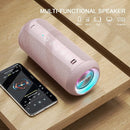 Ortizan Portable Bluetooth Speakers, IPX7 Waterproof Wireless Speaker with 24W Loud Stereo Sound, Deep Bass, Bluetooth 5.3, RGB Lights, Dual Pairing, 30H Playtime for Home, Outdoor, Party by TinyTreasures Baby Boutique