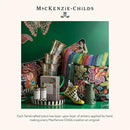 MACKENZIE-CHILDS Galvanized Flower Buckets, Decorative Metal Buckets, Flower Market, Set of 3 by GreenHaven Gardens