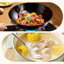 FJNATINH Wok Spatula and Ladle Tool Set - Stainless Steel Wok Tools,Wok Utensil,Mirror Polished Stainless Steel Cooking Utensils 14.6-15.2" Kitchen Utensils Cookware, Pack of 2 by CozyNest Decor