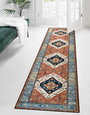 Lahome Boho Runner Rugs for Hallway 2x10 Extra Long Washable Non-Slip Hallway Rug Runner Low-Pile Stair Kitchen Carpet Oriental Throw Carpet for Entrance Bathroom Living Room Mat Foyer by TinyTreasures Baby Boutique