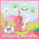 Fluoride Free Baby Toothpaste | Strawberry Flavored - Organic Training Natural Toddler Toothpaste for Toddlers | EWG Verified, Vegan, SLS Free, Safe to Swallow, Aloe Vera -1.7Oz by CozyNest Decor