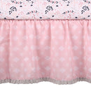 Lambs & Ivy Forever Friends 4-Piece Nursery Crib Baby Bedding Set - Blue, Pink by TinyTreasures Baby Boutique