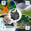 Submersible Water Pump, 660GPH 45W Ultra Quiet Fountain Pump (2500L/H), with 4 Nozzles 8.2ft High Lift for Aquarium, Fish Tank, Pond, Waterfall, Outdoor, Statuary, Hydroponics by GreenHaven Gardens
