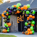 RUBFAC Lime Green Balloons 129pcs Light Fruit Neon Green Latex Balloon 18 12 10 5 Inch Garland Arch Kit for Birthday Party Dinosaur Jungle Baby Shower Decoration by TinyTreasures Baby Boutique
