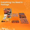 Sillbird Solar Robot Building Kit STEM Gift for Boys Aged 8-13, 15-in-1 DIY Science Educational Robotic Toy for Kids Teens Birthday, Powered by The Sun or Battery with 212 Pieces by TinyTreasures Baby Boutique