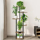 AZERPIAN Plant Stand 6 Tier Indoor Metal Flower Shelf for Multiple Plants Corner Tall Flower Holders for Patio Garden Living Room Balcony Bedroom, Black by GreenHaven Gardens