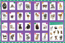 Cute Animals Poster Sticker Book - 4-Book Bundle for Kids Ages 3+, 400+ Stickers, 28 Mini Posters, 4 Giant Fold-Out Posters in 48 Full-Color Pages by TinyTreasures Baby Boutique