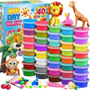 Modeling Clay Kit - 40 Colors Air Dry Clay DIY Molding Clay with Tools, Kids Art Crafts Gift for Boys & Girls Age 3-12 Year Olds by TinyTreasures Baby Boutique