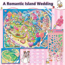 DIY 3D Sticker Scene，Romantic Island Wedding Jumbo-Large, Reusable Sticker, Cute Sets for Free Combination, Waterproof for Anywhere, Crafts Party Favors Birthday GIF by TinyTreasures Baby Boutique