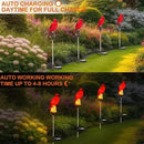 4 Pack Solar Cardinal Stake Light Cardinal Decor Garden Red Bird Figurine Memorial Solar Light Outdoor Pathway Yard Lawn Ornaments for Spring Easter Mothers Day Gifts Decorations Outside Women by GreenHaven Gardens