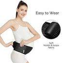 NeoTech Care Adjustable Maternity Belt - Light and Breathable Pregnancy Belly Support Band for Pregnant Women (Black, Extra Large Size) by TinyTreasures Baby Boutique