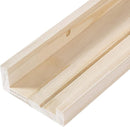 AZSKY Natural Wood Wall Mounted Shelves 24 Inch Floating Wall Book Shelf Floating Ledge Storage Rustic Shelves Photo Picture Ledge for Home Decor a Set of 3 by TinyTreasures Baby Boutique