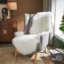 AMTOVO Faux Sheepskin Rug, White Ultra Soft Fluffy Shag Area Rug, 2 x 6 ft Faux Fur Rug for Bedroom Sofa Throw Cushion Room Decor, Sheepskin by CozyNest Decor