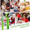 2 in 1 Kids Microscope with Bug Catcher,HD 500X Digital Microscope for Kids with 2" Screen,Photo and Video,STEM Educational Science Kit Learning Toys for Age 3-12 Girls & Boys Birthday Gifts (Green) by TinyTreasures Baby Boutique