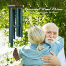 Large Wind Chimes for Outside, 30" Aluminium Wind Chime with Wind Catcher, Outdoor Garden Patio Decoration Windchimes, Classic Zen Gift for Men and Women Green by CozyNest Decor