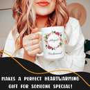 Personalized Coffee Mug 15 Oz, Custom Picture Text or Logo Ceramic Mug, Customized Gift for Men & Women, Taza Personalizada with Photo and Words, Customizable Large Tea Cup | White by TinyTreasures Baby Boutique