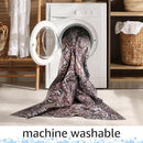 Keen Home Design 3x5 Rug - Machine Washable Entry Rug with Non-Slip Backing, Ideal for Enteryway, Kitchen, Bathroom, Laundry Room - Vintage, Easy Clean, Durable, Low Pile Rug - (3' x 5') by CozyNest Decor