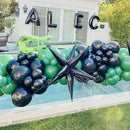 130pcs Dark Green Balloons Different Sizes 18" 12" 10" 5" Hunter Green Balloons for Birthday Dinosaur Baby Shower St. Patrick's Day Summer Jungle Forest Safari Party Decorations by CozyNest Decor
