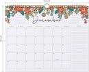 2025-2026 Calendar, Jokotha Wall Calendar 2025, Calendar Runs From Aug 2025 - Dec 2026, 15" x 12", Twin-Wire Binding, Hanging Hook, Floral Design by TinyTreasures Baby Boutique