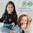 Sensory Chew Toys for Autistic Children Girls, Silicone Oral Motor Aids Chewies for Kids Sensory Need- Reduces Chewing Fidgeting for Kids Adults Chewer by TinyTreasures Baby Boutique