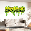 Custom Graffiti Name Wall Decal Personalized Graffiti Wall Name Decal Graphics Large Vinyl WallDecal for Home & Room Décor, Peel & Stick Wall-Art for Kids & Teens Bedroom, Car, Vehicles by CozyNest Decor