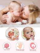 24 Pairs Newborn Baby Mittens Unisex Cute Glove No Scratch Baby Mittens Gloves for 0-6 Months Boys Girls by TinyTreasures Baby Boutique