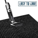 Rubber Door Mat About W3' ×L16' Heavy Duty Large Outdoor Indoor Mat Durable Entrance Doormat Waterproof Rubber Back Rugs for Home Entryway Patio Porch Office Business Areas (Black) by GreenHaven Gardens