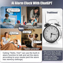 Kids Alarm Clock, Ok to Wake Clock for Kids, Sleep Trainer Clock for Toddler, Adorable Digital Alarm Clock, AI Voice Clock with Chat and 12 White Noise Sound Machine, Time Management Gift for Children by TinyTreasures Baby Boutique