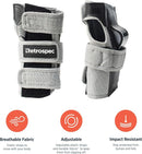 Retrospec Knee Pads, Elbow Pads & Wrist Guards for Men, Women & Kids - Protective Gear for Skateboarding, Roller Skate, Rollerblade, BMX & Scooter - Multi Sport Pad Set by TinyTreasures Baby Boutique
