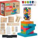 DIY Wood Building Kits, STEM Woodworking Kit for Kids, Creative Fun Craft Projects, Great Gift for Boys & Girls (Candy Dispenser, 1-Pack) by TinyTreasures Baby Boutique