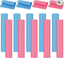10 Pack Yoga Mats Bulk, 68'' x 24'' x 4mm Thick Yoga Mats for Kids and Adult Gym Mats Bundle Latex Free Exercise Mats with Non Slip Texture for Outdoor Yoga, Pilates or Workout by TinyTreasures Baby Boutique