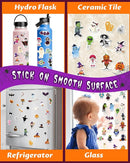Reusable Sticker Book for Toddlers 2-4 Years, Stickers for Kids, Toddler Sticker Book Ages 1-3, Toddler Craft Activities, Toddlers Travel Toys Ages 2+ Boy Girl Birthday Gifts - Halloween by TinyTreasures Baby Boutique