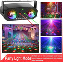 Party Lights DJ Disco Light,Disco Ball Star Projector RGB LED Strobe Lights Stage Light Sound Activated Ocean Wave Effect for Parties Club Holiday Christmas Birthday Wedding by TinyTreasures Baby Boutique
