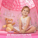 JOYIN Princess Tent Girls Large Playhouse Kids Castle Play Tent for Children, Pop Up Play House for Toddlers Indoor and Outdoor Games by TinyTreasures Baby Boutique