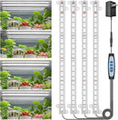 Wiaxulay Grow Lights for Indoor Plants, Full Spectrum 6000K Plant Light for Indoor Plants, LED Grow Light Strips with Auto Timer 6/12/16Hrs, 5 Dimmable Levels, 3 Switch Modes for Hydroponics Seedling by GreenHaven Gardens