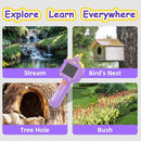 Borescope Snake Camera Endoscope with Light & Flexible Tube for Kids - Educational STEM Science Toy for Boys & Girls Ages 3-10, Birthday for Nature Exploration - Purple by TinyTreasures Baby Boutique
