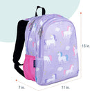 Wildkin 15-inch Kids Backpack – Durable, Padded, Adjustable for School & Travel - Unicorn by TinyTreasures Baby Boutique