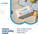 WaterWipes Sensitive+ Newborn & Baby Wipes, 3-In-1 Cleans, Cares, Protects, 99.9% Water, Unscented & Hypoallergenic, 720 Count (12 Packs) by TinyTreasures Baby Boutique