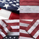 American Flags Garden Flag for Outside 12x18,Small USA Flag Outdoor Heavy Duty Made in USA High Wind Embroidered Stars-sewn Stripes Waterproof by GreenHaven Gardens