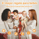 alilo Sonajero Musical para Bebés 0-12 Meses, Juguete con Luz, 66 Sonidos, 15 Canciones, 13 Cuentos, 5 Canciones de Cuna, Ruido Blanco, Reconocimiento de Colores, Regalo Recién Nacido by TinyTreasures Baby Boutique
